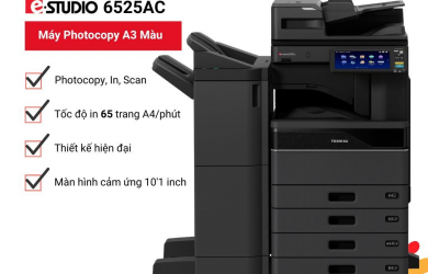 Toshiba ra mắt dòng sản phẩm máy Photocopy màu đa chức năng thế hệ mới nhất e-STUDIO 6525AC